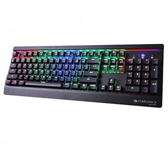 Zebronics Gaming Keyboard Max pro Mechanical Gaming Keyboard Black