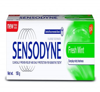 Sensodyne Sensitive Toothpaste 150gm Fresh Mint 150gm Sensodyne Toothpaste