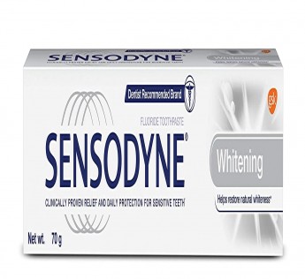 Sensodyne Toothpaste 70gm Whitening 70gm Sensodyne toothpaste