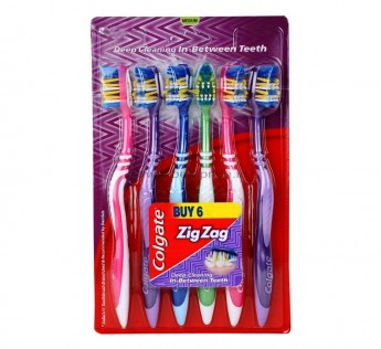 Colgate Toothbrush Zig Zag 6N Colgate Toothbrush