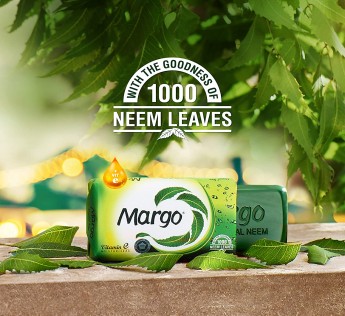 Margo Original Neem Soap 125gm Pack of 8 Margo Neem Soap