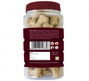Meat Up Calcium Bone Jar Dog Supplement Treats 240gm Meat Up Calcium Bone 30 Pieces Buy 1 Get 1 Free
