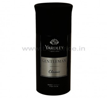 Yardley Gentleman Deodorant 150ml Yardley Gentleman Body Spray