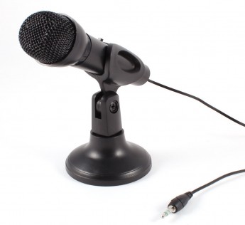 Technotech 3.5 mm Microphone with stand for laptop, pc