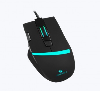 Zebronics Mouse Tempest USB Gaming Mouse with 7 Modes LED Lights
