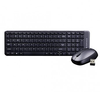 Zebronics Keyboard and Mouse Combo Companion 104 Wireless with Rupee Key