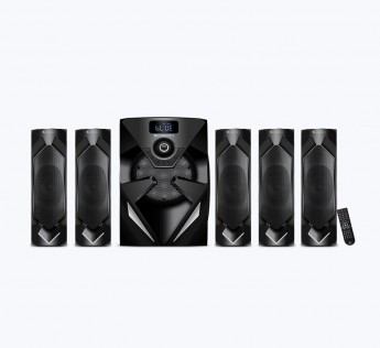 Zebronics 5.1 Channel Dhoom Speakers for Monster Sound Compatible with TV, DVD, PC, Laptop, Tablet and Smartphones