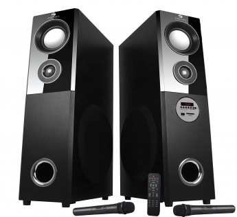 Zebronics ZEB-BT7500RUCF Tower Speaker with Bluetooth Connectivity, USB Connectivty and AUX Connectivity