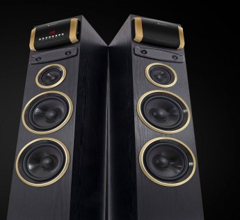Zebronics Hard Rock 2 BT-RUCF Tower Speakers (Black)