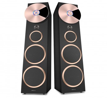 Zebronics Hard Rock 1 Btrucf Tower Speaker (Black)