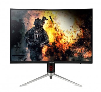 AOPEN Acer 27HC2R 27 Inch 1500R Curved Full HD Monitor I165Hz I HDR 400 I AMD FREESYNC I Stereo Speakers I Height Adjustment Pivot Feature (Display Port, HDMI 2.0, HDMI 1.4 Ports, Audio Out)