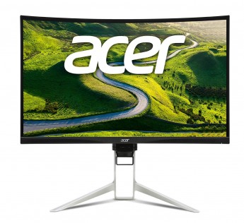 Acer XR382CQK 37.5 Inch IPS Ultra Wide QHD 21:9 Curved Monitor 3840 x 1600 Resolution 1MS 75 Hz AMD FreeSync, Display HDMI MHL Ports, USB 3.0 HUB, Height Adjustment, Pivot, Stereo Speakers, HDR Ready