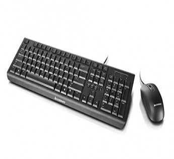 Lenovo 510 Wireless Keyboard and Mouse Combo (Black) Lenovo keyboard mouse combo Lenovo mouse