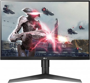 LG Ultragear 27-inch IPS FHD, G-Sync Compatible, HDR 10, Gaming Monitor with Display Port, HDMI x 2, Height Adjust & Pivot Stand, 144Hz, 1ms - 27GL650F (Black)