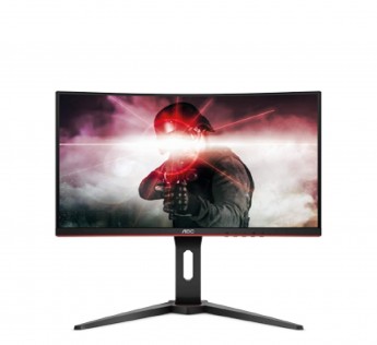AOC 23.6-inch Curved Gaming LED Monitor with VGA Port, HDMI*2 Port, Display Port, 144Hz Refresh Rate - C24G1