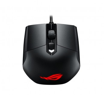 ASUS MOBA Gaming Mouse ROG Strix Impact Lightweight Optical MOBA Gaming Mouse with an Ergonomic-ambidextrous Design Featuring Aura Sync RGB Lighting