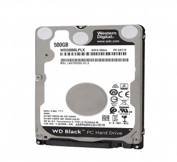 Western Digital Black 500GB SATA 2.5-inch 7200RPM Laptop Hard Drive (WD5000LPLX)