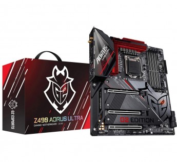 Motherboard GIGABYTE Z490 Motherboard AORUS Ultra G2 Motherboard with Direct 12 Phase Digital VRM Design, Intel Wi-Fi 6 802.11ax, Intel 2.5GbE LAN, RGB Fusion 2.0