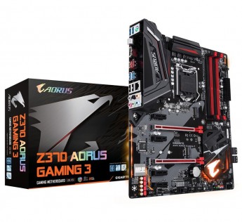 Motherboard Gigabyte Z370 Motherboard AORUS Gaming 3 Intel LGA1151/ATX/2xM.2/Front USB 3.1/RGB Fusion/Fan Stop/Crossfire Motherboards