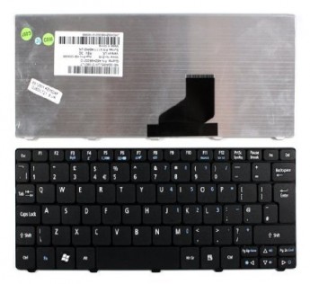ACER Laptop Keyboard for Acer Aspire One 521 531 A110 D150 D250 D255 D260 ZG5 BLACK