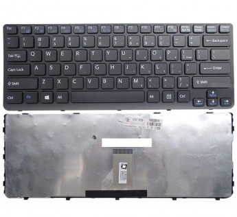 SONY LAPTOP KEYBOARD COMPATIBLE FOR SONY VAIO SVE14 SERIES BLACK