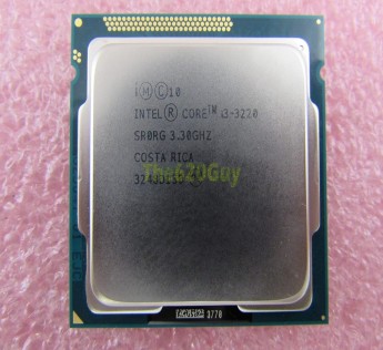 Intel Processor Core i3 Processor 3220 3.3GHz 3.30GHz 1155 Ivy Bridge CPU Processor