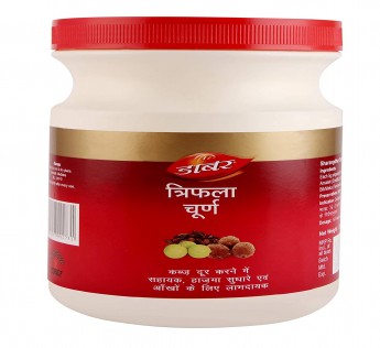 Dabur Triphala Churna Ayurvedic Remedy for Gastro Intestinal Health 500gm Dabur Churna