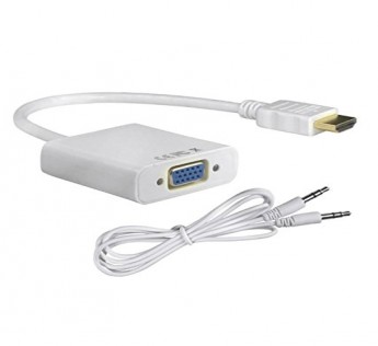 Ad- Net Hdmi To Vga With Audio Cable