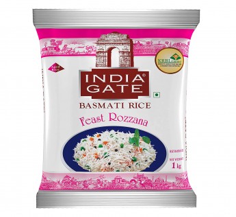 India Gate Basmati Rice Feast Rozana (1kg)