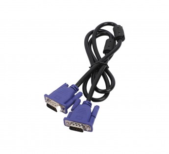Ranz VGA Cable TFT VGA cable 1.5 Metre Black, For Computer