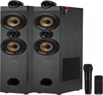 Speaker F&D T-70X Speaker 160 W F&D Bluetooth Speaker Tower Speaker (Black, 2.0 Channel)