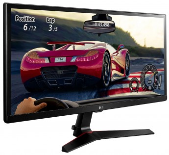 LG 29 inch Ultrawide Full HD IPS Gaming, Multitasking Monitor with 1ms Response Rate, 75Hz Refresh Rate - USB C, Display Port, HDMI, VGA - 10 W Inbuilt Speaker - 29UM69