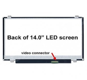 Slim HP Paper LED Screen 14 inch 30 PIN LED Dell laptop screen 30 pin 14 inch Replacement Screen Dell HP