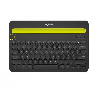 Logitech K480 Wireless Multi-Device Keyboard for Windows, Apple iOS android or Chrome, Wireless Bluetooth, Compact Space-Saving Design, PC/Mac/Laptop/Smartphone/Tablet-