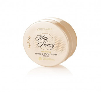 Oriflame Milk and Honey Gold Nourishing Hand & Body Cream