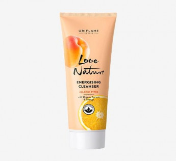 Oriflame Love Nature Energising Cleanser with Organic Apricot & Orange ( 125 ml)