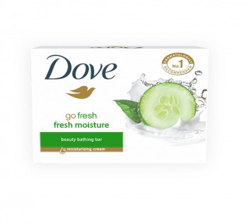 Dove Fresh Moisture Soap (75g) (Pack of 4)