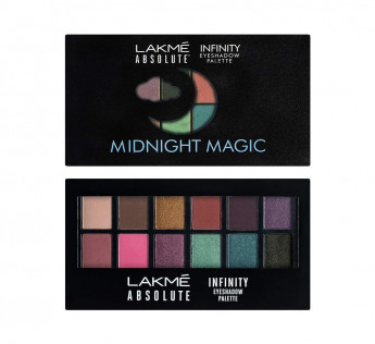 Lakmé Absolute Infinity Eye Shadow Palette, Midnight Magic, 12 g
