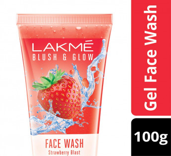 Lakme Blush & Glow Strawberry Freshness Gel Face Wash