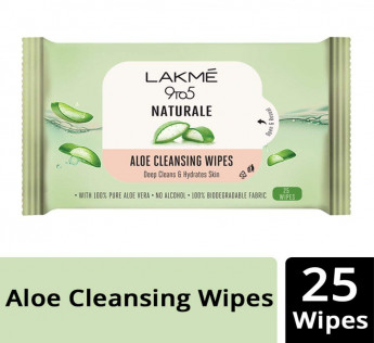 LAKMÉ 9to5 Natural Aloe Cleansing Wipes