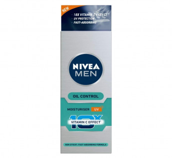NIVEA Men Moisturiser, Oil Control Cream, 50ml