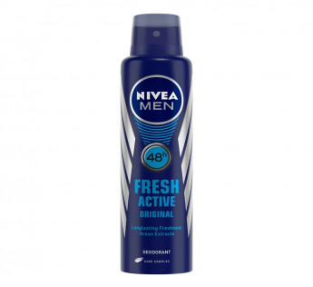 NIVEA Men Deodorant, Fresh Active, 150 ml