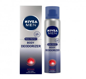 NIVEA Men Gas Free Deodorant, Intense, Daylong Odour Control, 120 ml