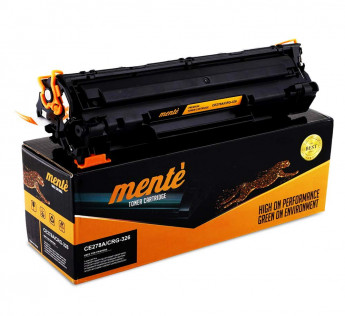 Mente Toner Cartridge 78A Compatible with HP Laserjet Printer (78A, Black) Model CE278A/CRG-326 Prints Upto 2100 Pages