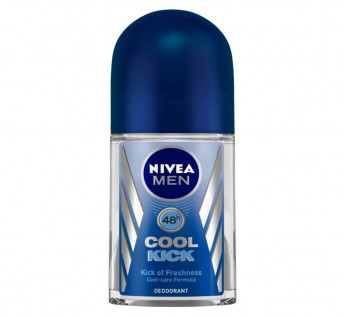 NIVEA Men Deodorant Roll On, Cool Kick, 50 ml