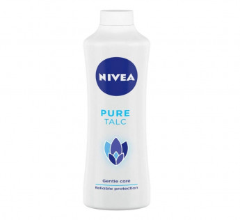 NIVEA Talcum Powder for Men & Women, Pure ,400 g