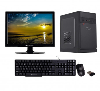 MS Computer 18.5 Inch Assembled Desktop [ I5 2nd gen / 8 GB Ram / 1 TB Hard Disk / 120 SSD ] with Windows Anti Virus and MS Office (Trail)