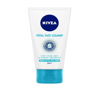 NIVEA Women Face Wash, Total Face Cleanup