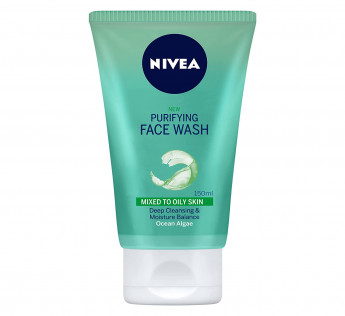 NIVEA Women Purifying Face Wash, for Oily Skin, 150 ml