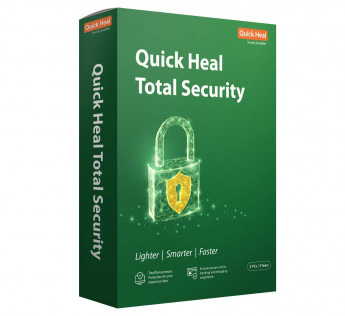 Quick Heal Total Security Latest Version - 2 PCs, 3 Years